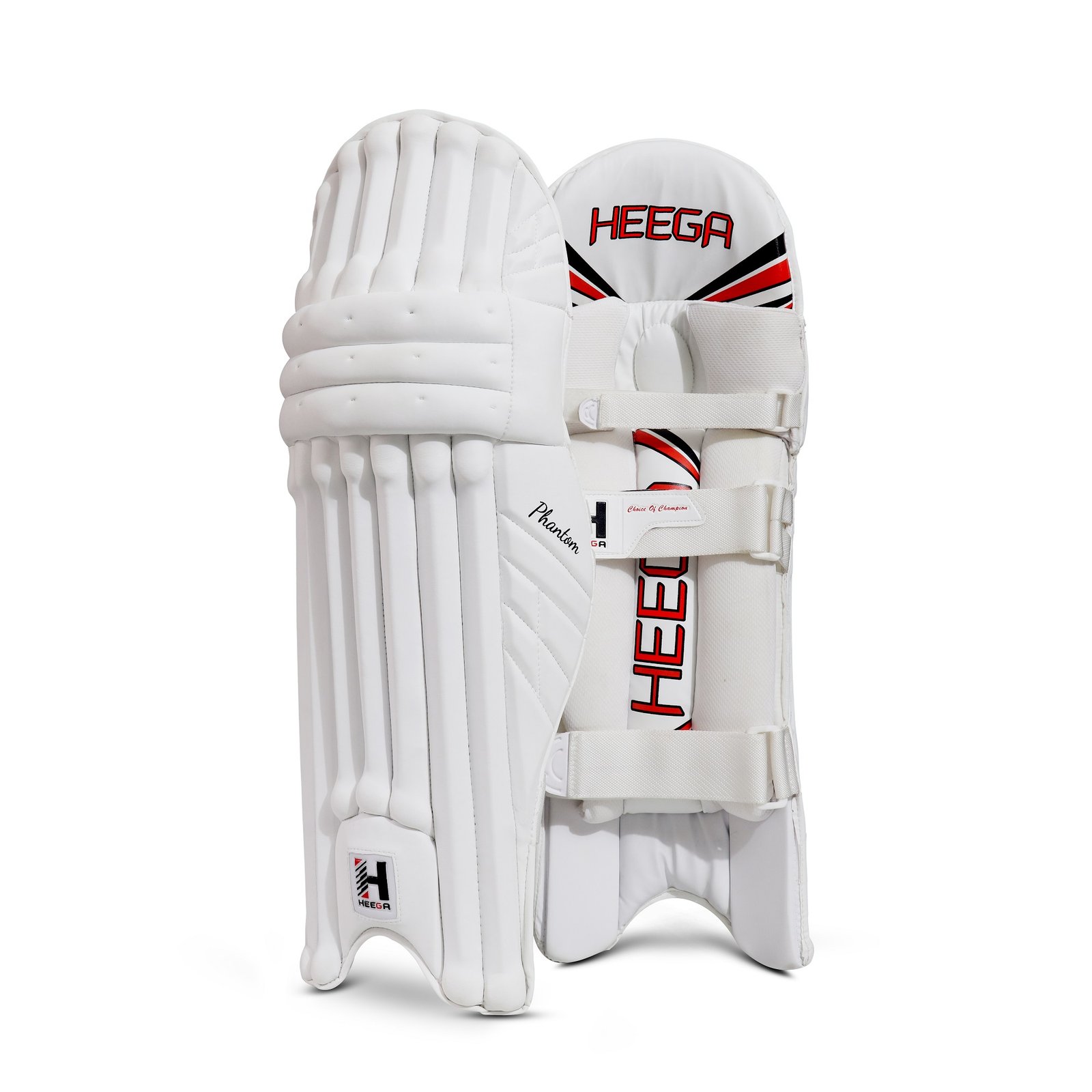 Heega Phantom Batting Leg Guard White