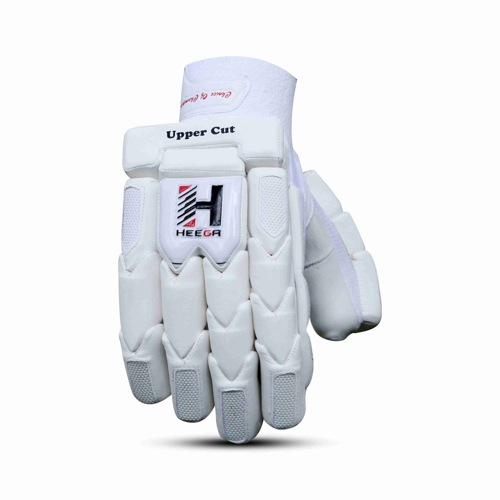 Heega Upper Cut Batting Gloves RH/LH White