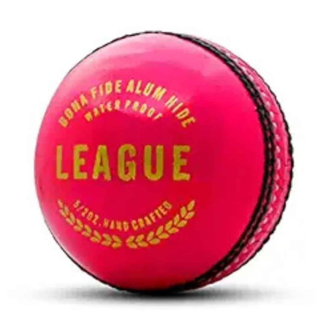 Heega League Series Pink Leather Ball For Practice Session