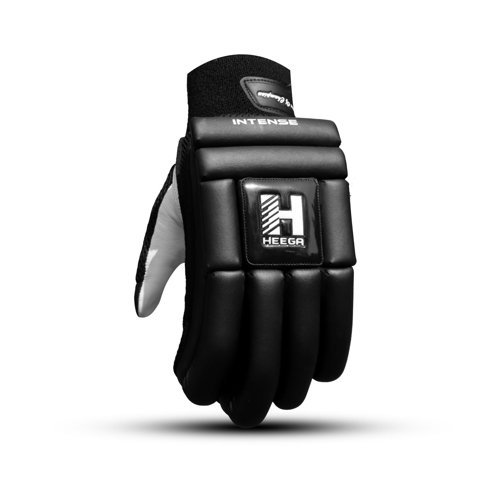 Heega Intense Black Cricket Batting Gloves