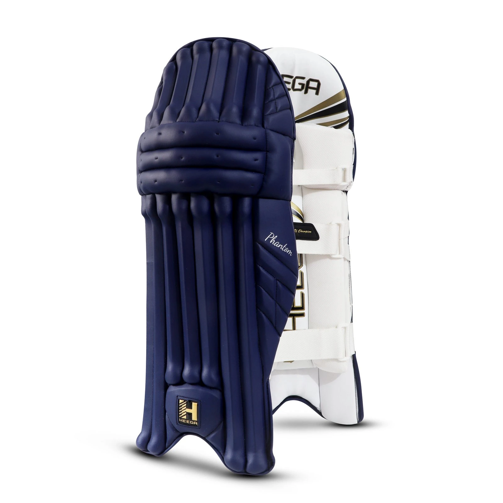 Heega Phantom Batting Leg Guard | Batting Pad Blue