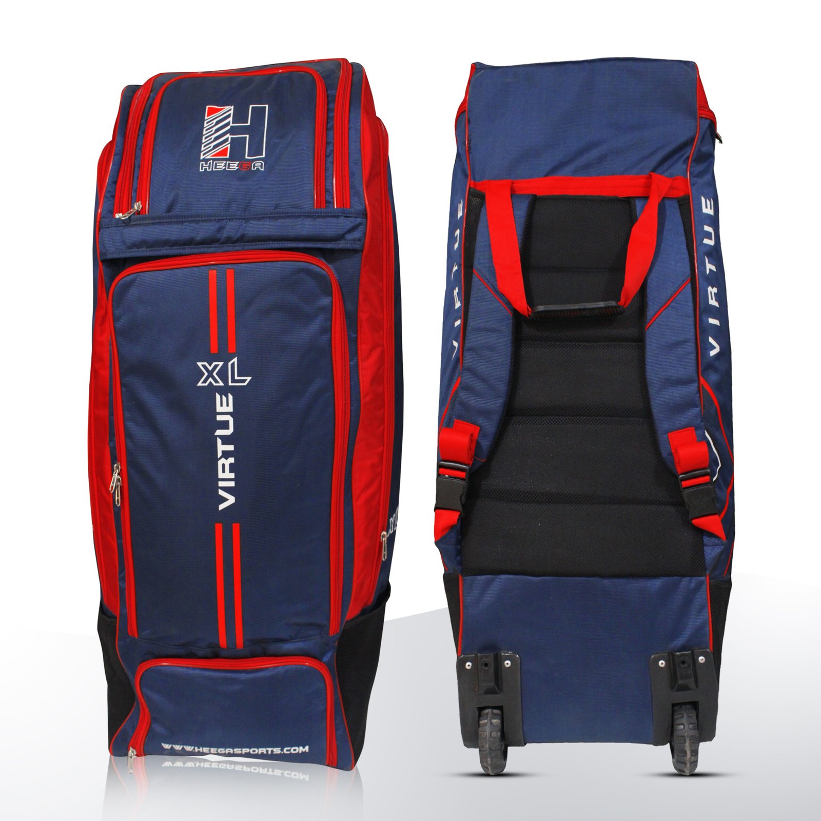 Heega VIRTUE XL Wheel Cricket Kit Bag