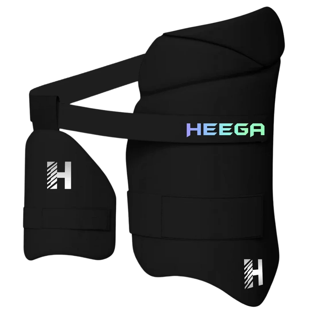 Heega Premium Thigh Guard Black