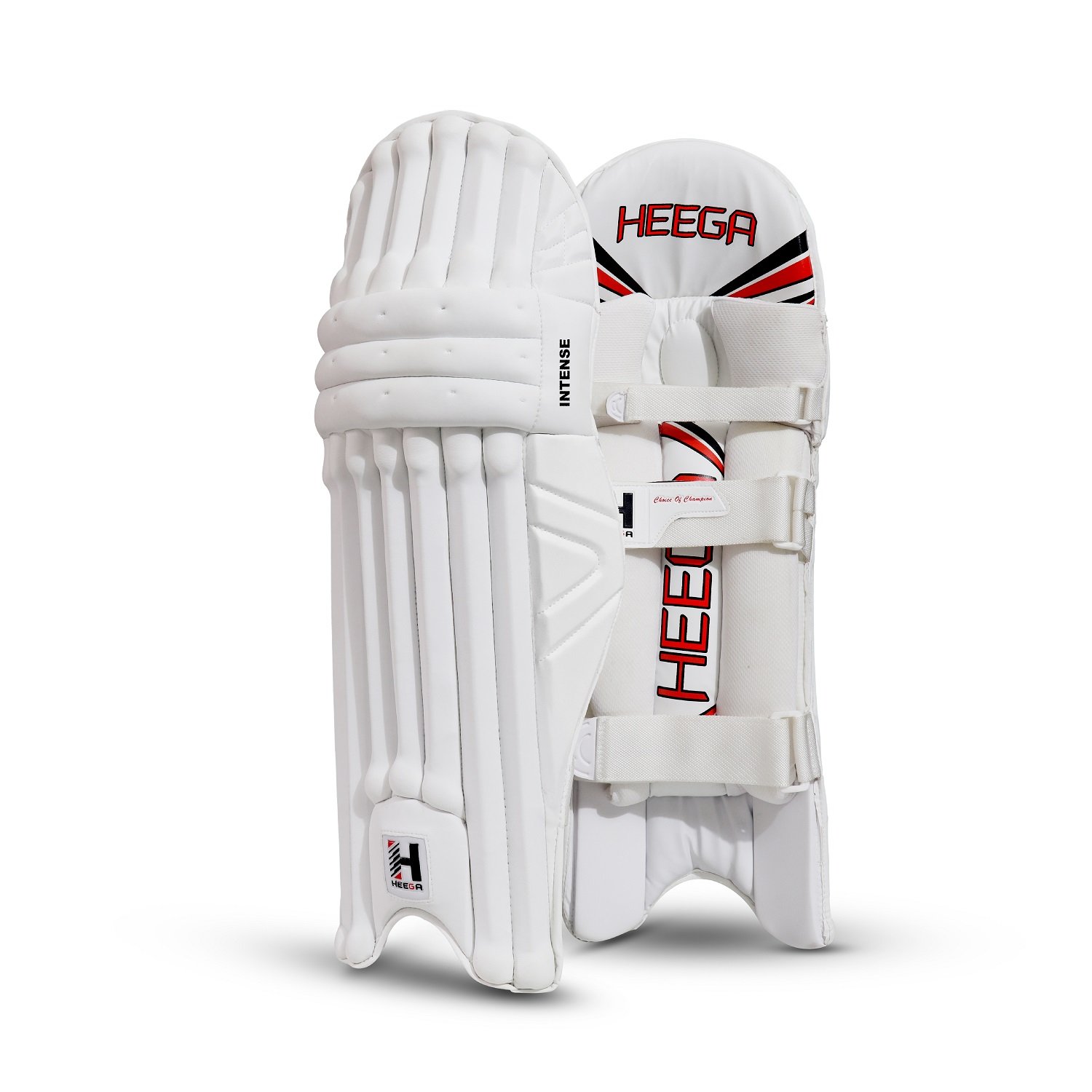Heega Choice Of Champion Intense White Cricket Batting Pads