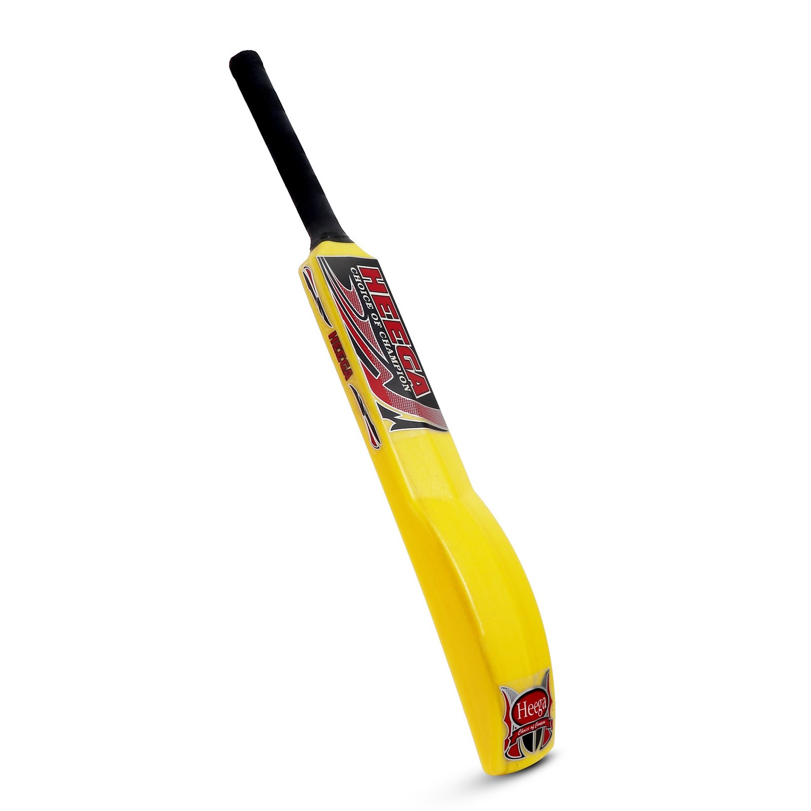 Heega Full Size Plastic Cricket Bat Yellow For Gully Cricket, Tournament Match, Tennis Ball Bat for Cricket