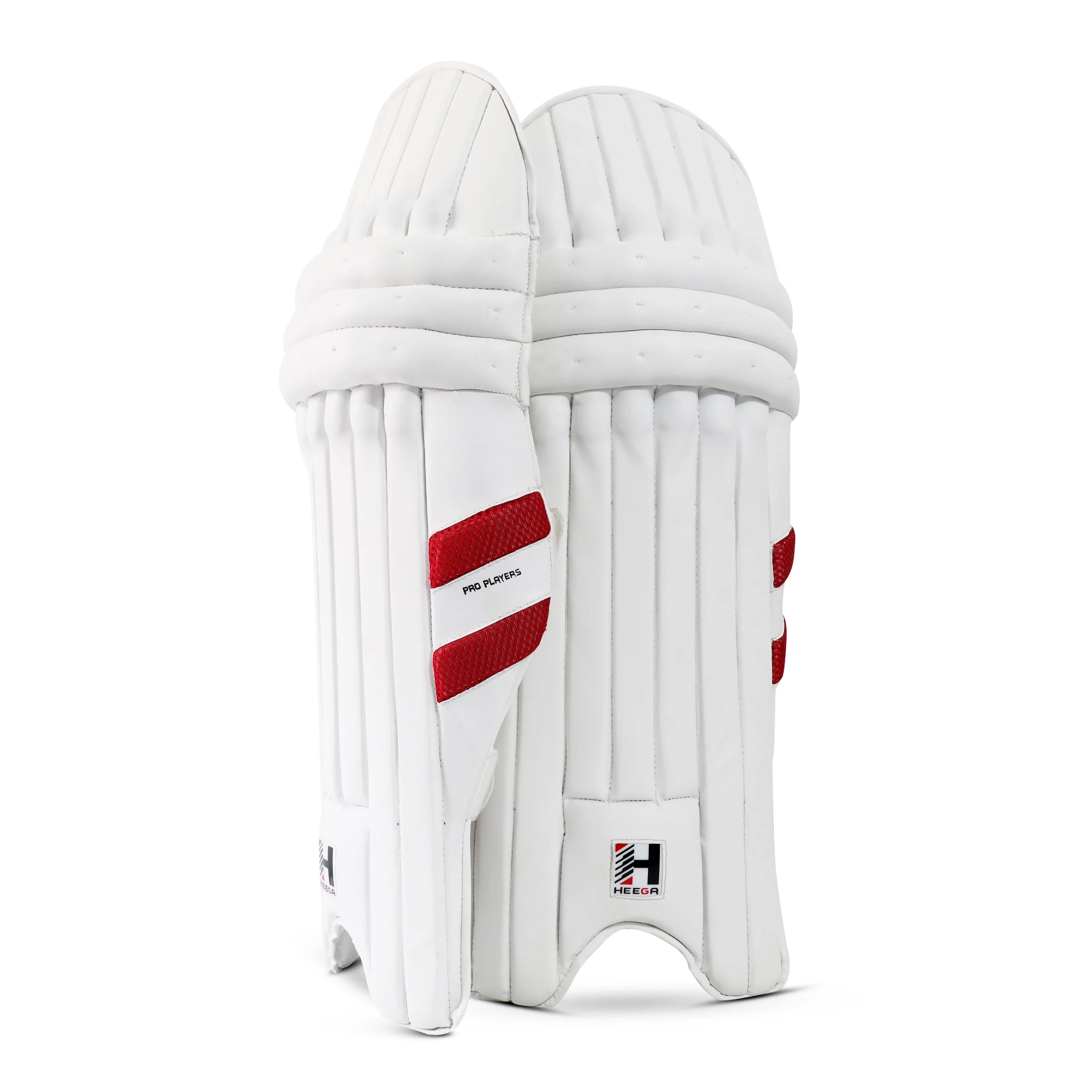 Heega Pro Player Cricket Batting Pads White