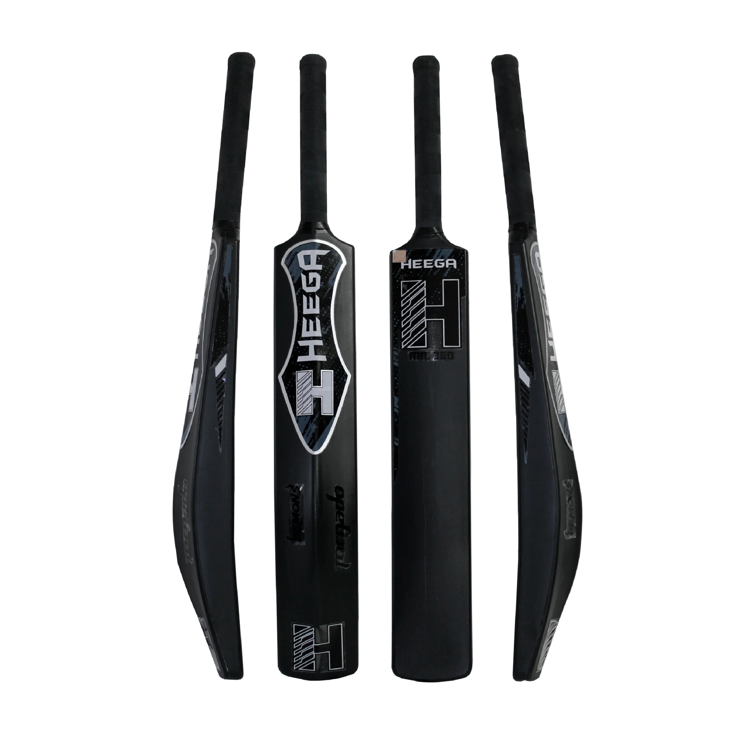 Heega Tornado Full Size Heavy Duty Plastic Tennis Cricket Bat (34” X 4.5” inch) for All Age Group