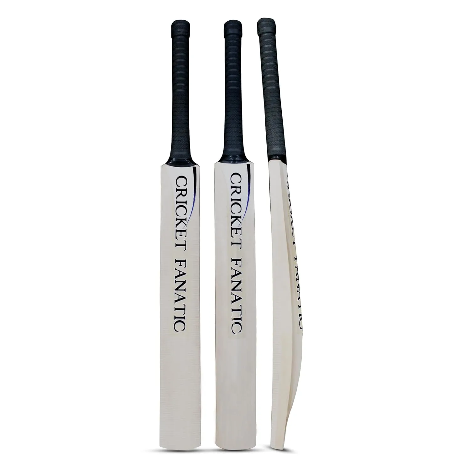 Zhoosh Fanatic Half Width Middler Cricket Bat Kashmir Willow for Training Purpose (Size SH)