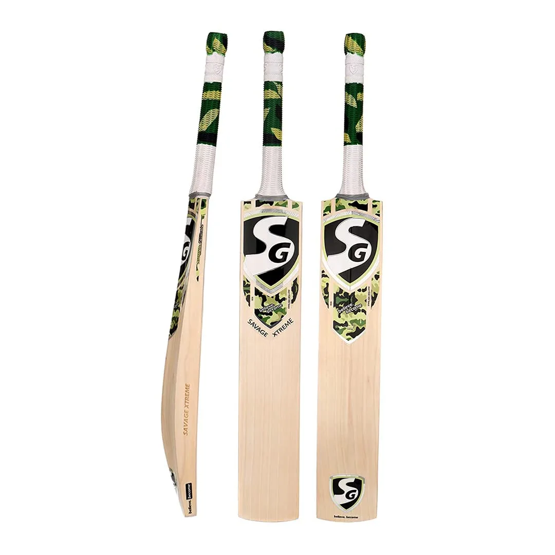 SG Savage Strike English Willow Cricket Bat (Hardik Pandya Series)