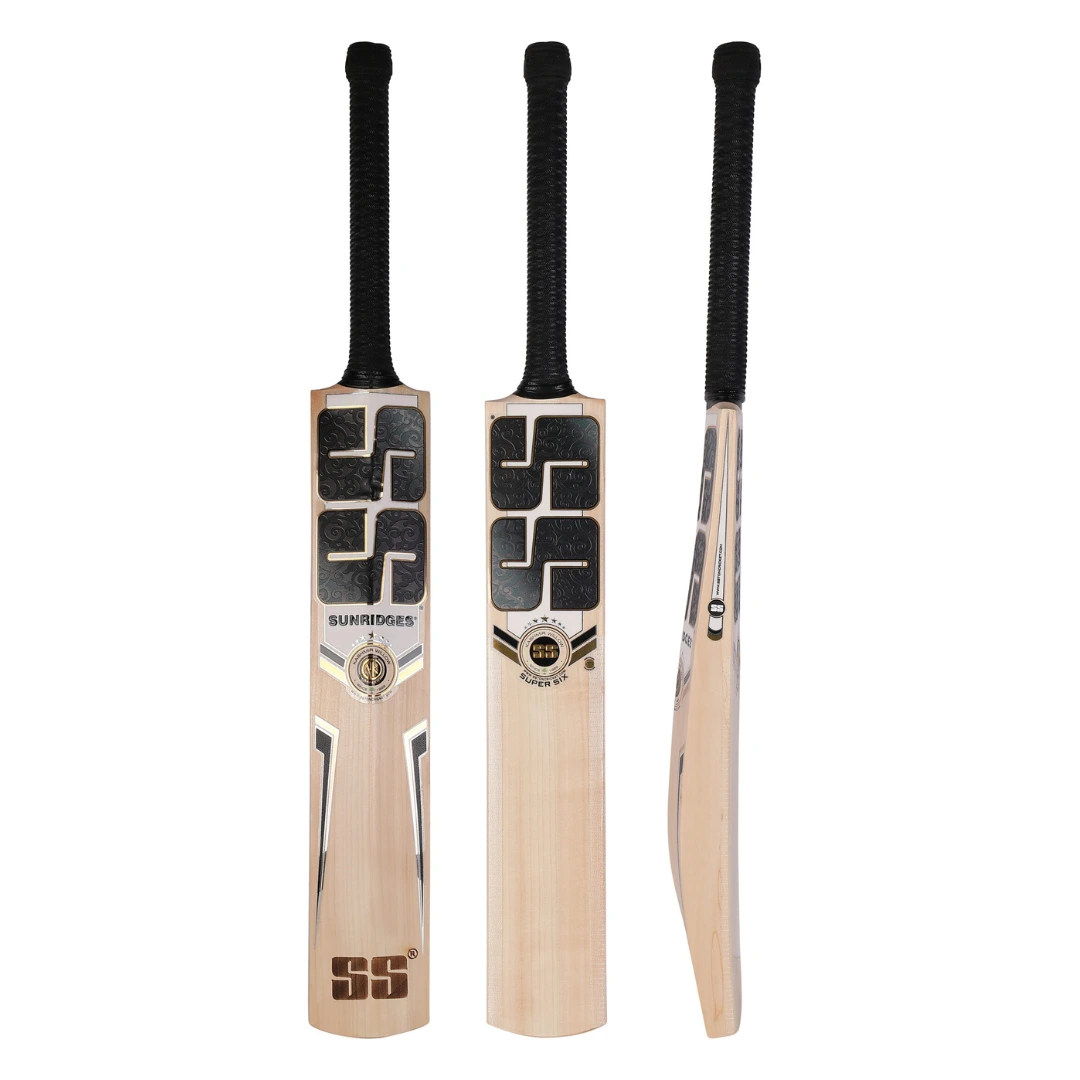 SS Super Sixes Kashmir Willow Cricket Bat -SH