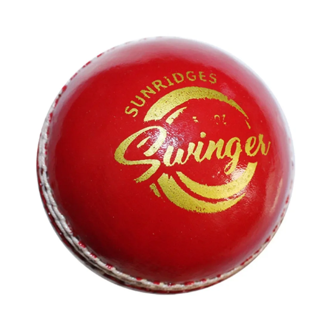 SS Swinger Alum Tanned Cricket Ball Tow-Piece (Pack of 2)