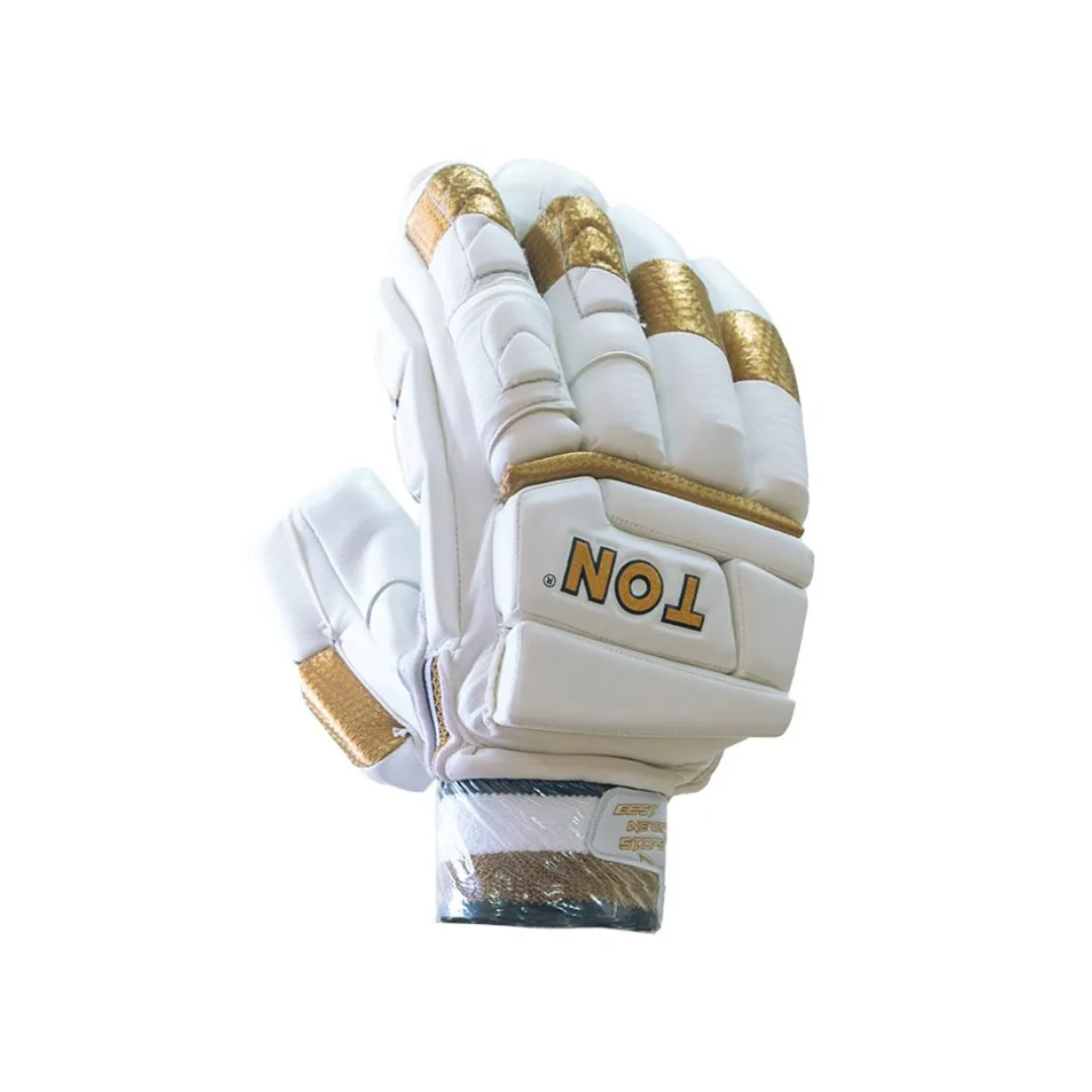 Ton Gold Edition Cricket Batting Gloves