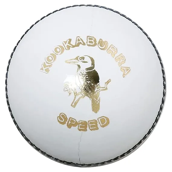 KOOKABURRA Cricket Ball (Speed White), Leather