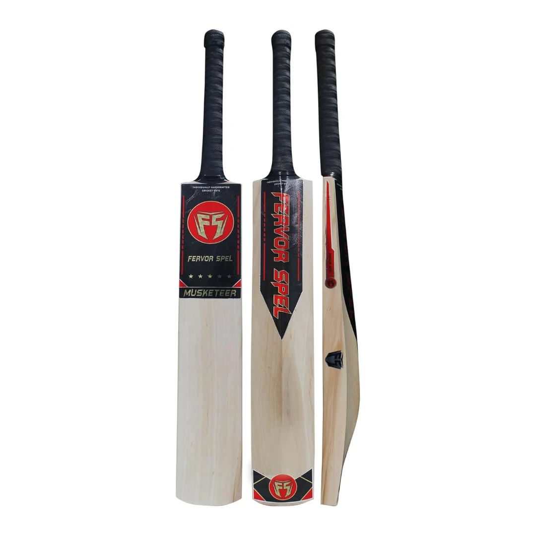 FERVOR SPEL® Musketeer English Willow Grade 1 Cricket Bat