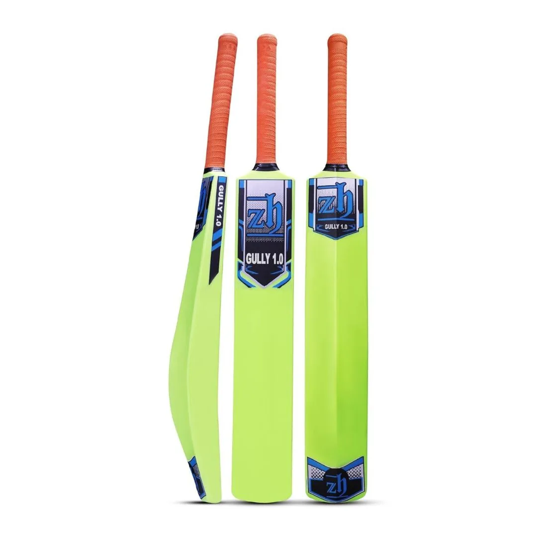 ZH Gully 1.0 Heavy Plastic Tennis Cricket Bat