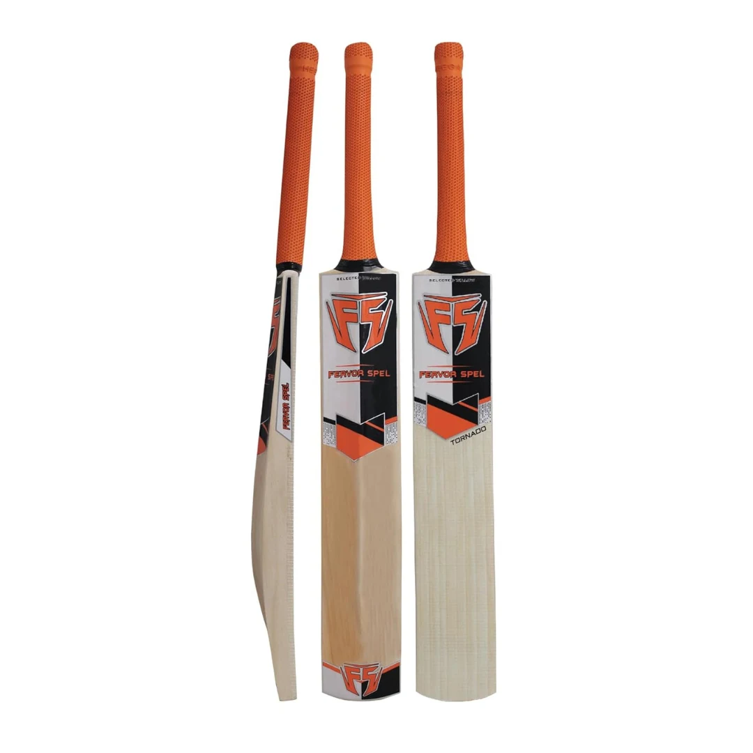 FERVOR SPEL® Tornado Pre Knocked Kashmir Willow Cricket Bat