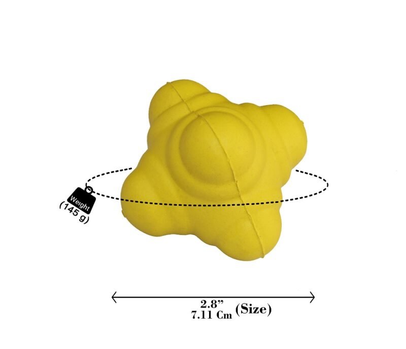 Heega Rubber Reaction Ball 4