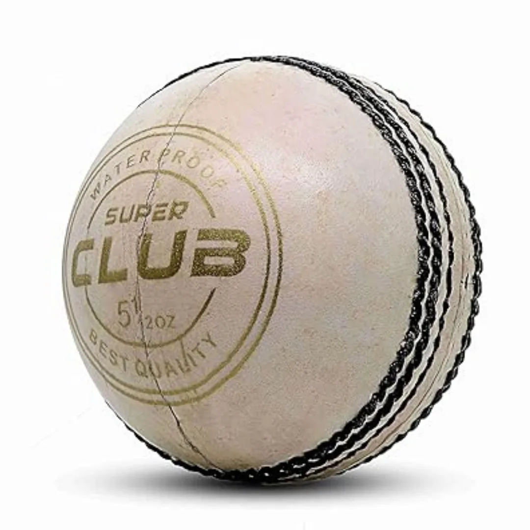 Heega Super Club Natural White 4 pc Leather Ball