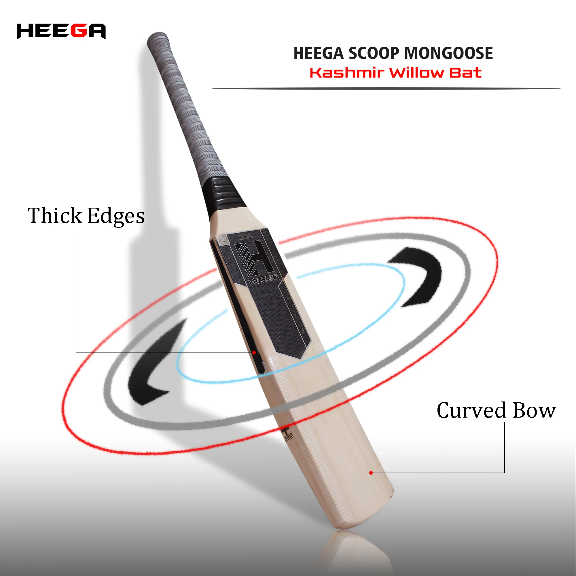 Heega Scoop Mongoosh Cricket Bat Bat 4 Heega Scoop Mongoosh Cricket Bat Bat 4