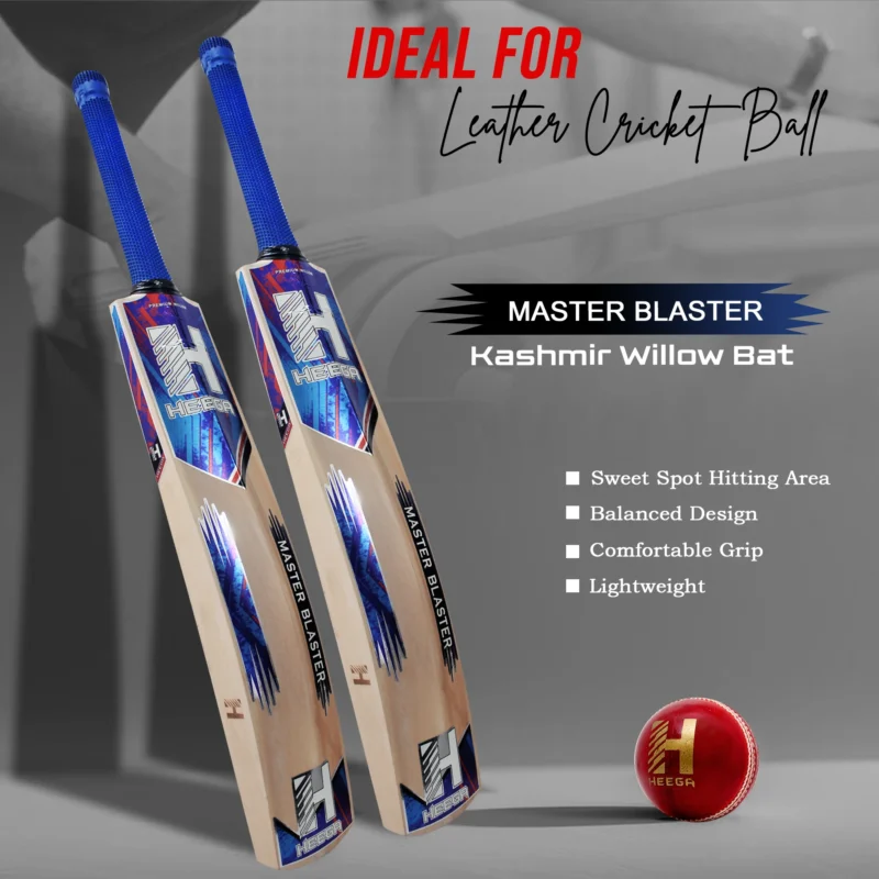 Heega Master Blaster Kashmir Wilow Cricket Bat 5