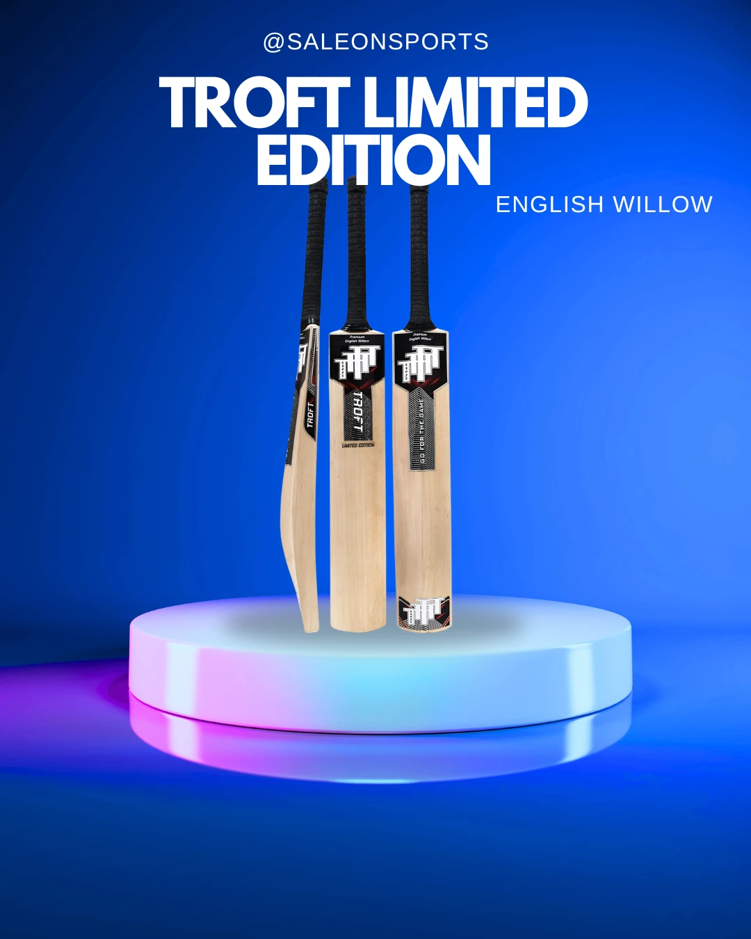 Why the ‘Limited Edition’ Bat from SaleOnSports Is a Game-Changer for Aspiring Cricketers 1 Troft Limited EDITION ENGLISH WILLOW