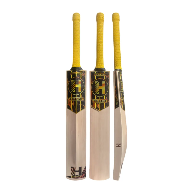 Heega Gold Edition English Willow Cricket Bat 1
