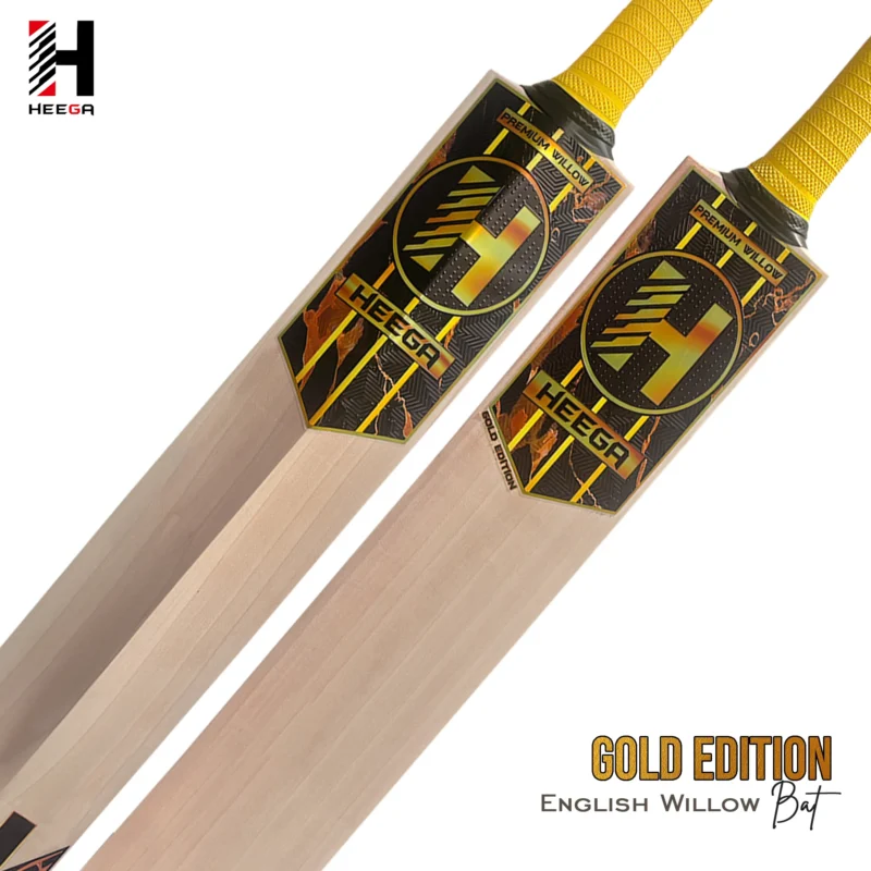 Heega Gold Edition English Willow Cricket Bat 2