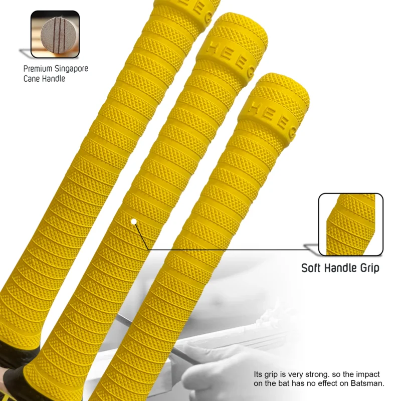 Heega Gold Edition English Willow Cricket Bat 3