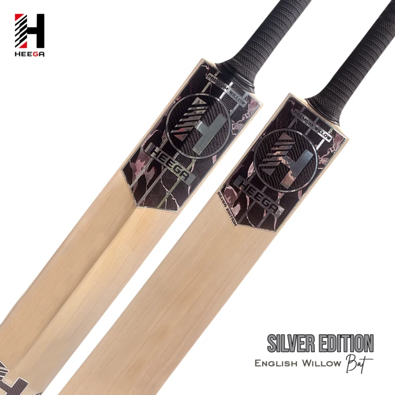 Heega Silver Edition English Willow Cricket Bat 2